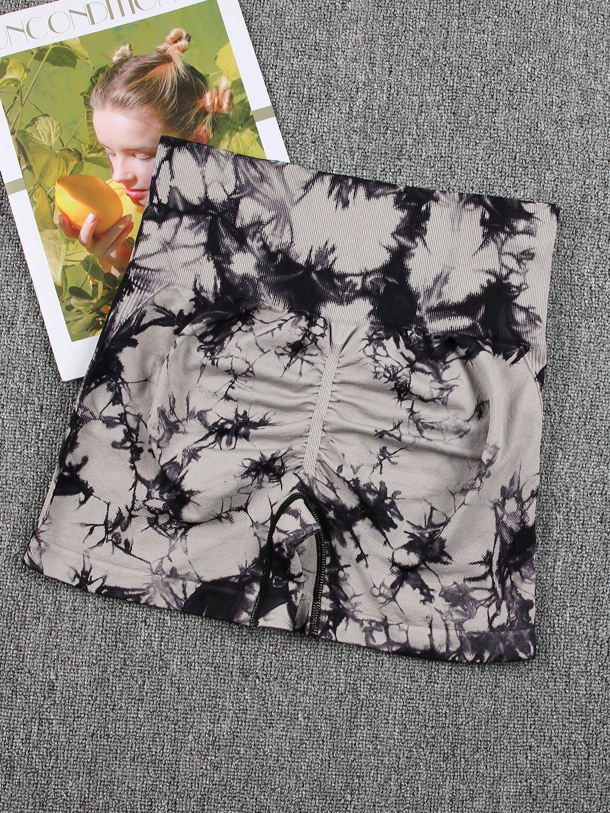 Short Legging Sem Costura - Tie Dye