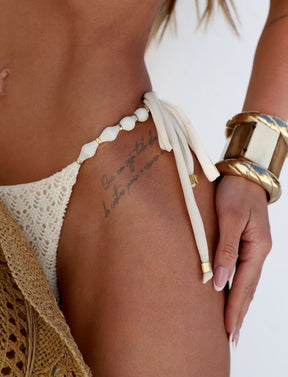 Biquíni Cortininha Renda - Off