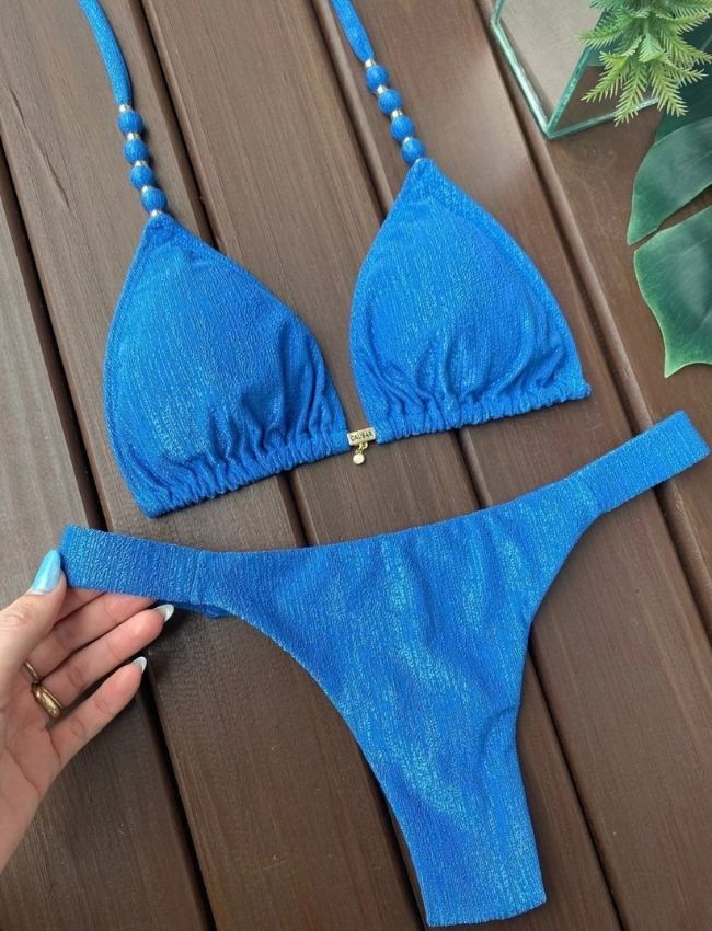 Biquíni Fita Bali - Azul Náutico