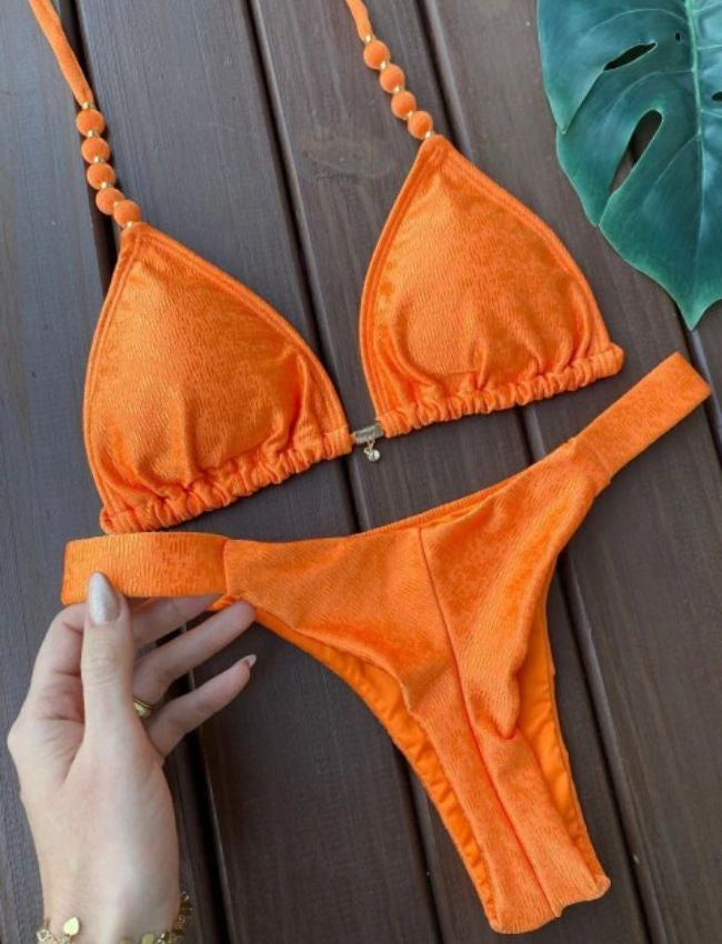 Biquíni Fita Bali - Laranja