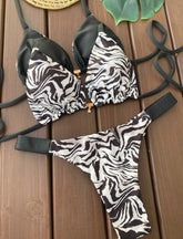 Biquíni Fita Larga - Zebra