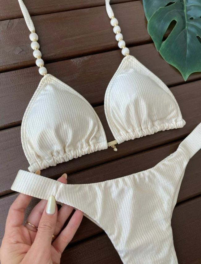 Biquíni Fita Bali - Off White