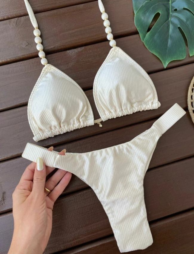 Biquíni Fita Bali - Off White