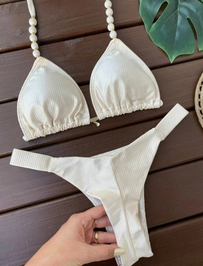 Biquíni Fita Bali - Off White