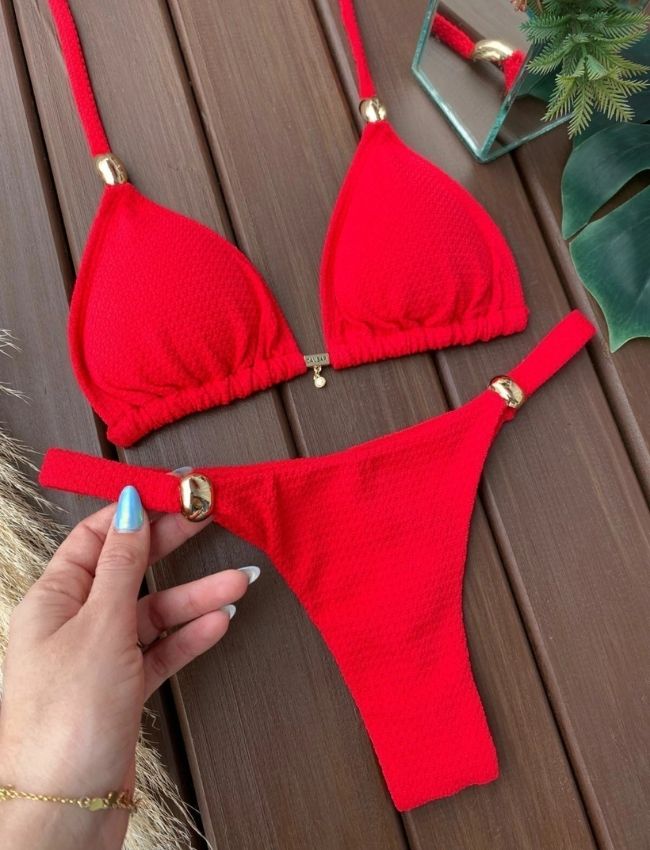 Biquíni Fita - Vermelho