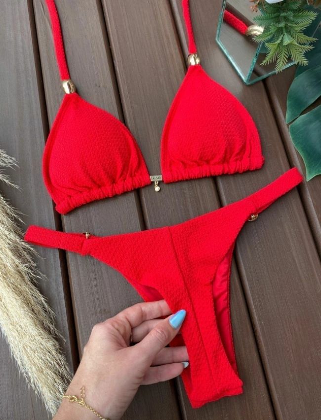 Biquíni Fita - Vermelho