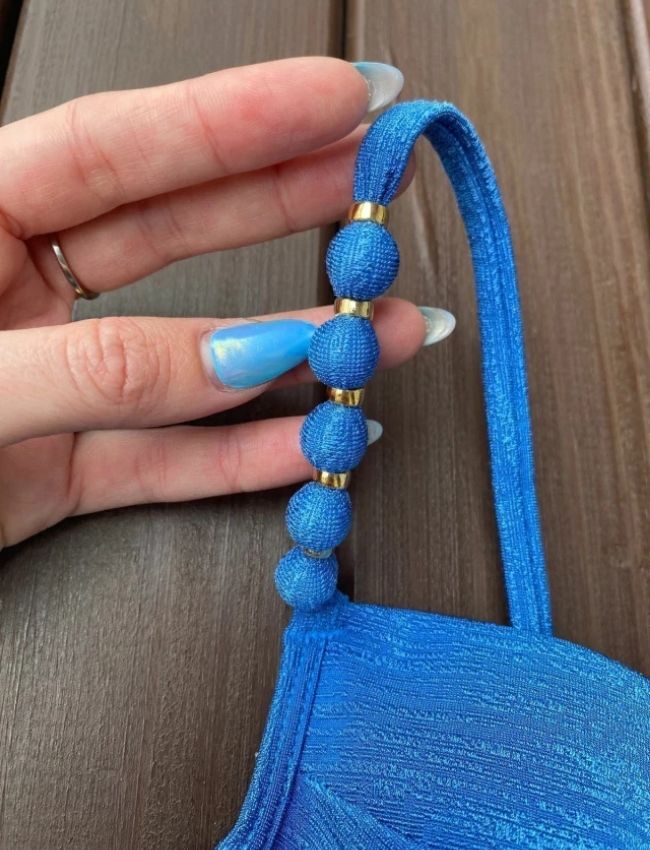 Biquíni Meia Taça Bali - Azul Náutico