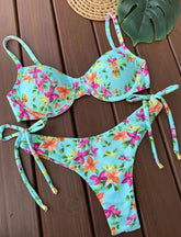 Biquíni Meia Taça - Flores