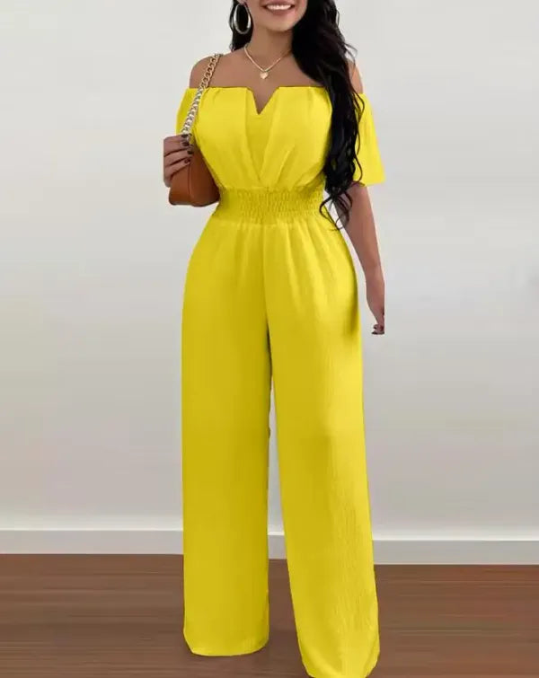 Macacão Feminino Ombro Livre Primavera 2026