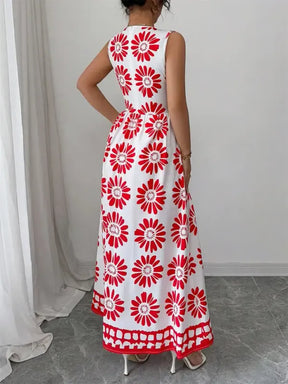 Macacão Feminino 2 em 1 Estampa Retrô — Moda Praia Elegante