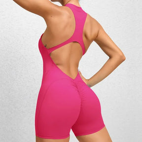 Macacão Esportivo Feminino Curto – Yoga e Treino