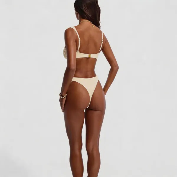 Biquíni Conjunto 2 Peças Moda Praia Feminina Secagem Rápida