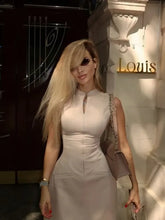 Vestido Bodycon Sem Manga Decote Vazado | Look Sofisticado