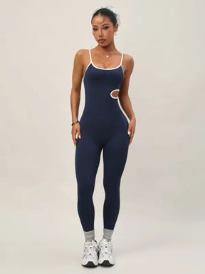 Macacão Fitness Feminino Sem Costura – Controle de Barriga
