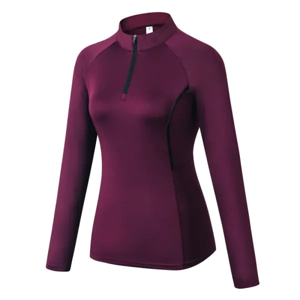 Jaqueta Fitness Feminina Manga Longa Yoga e Corrida
