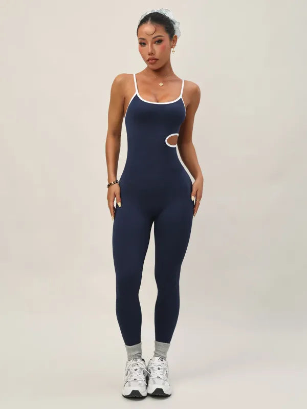 Macacão Fitness Feminino Sem Costura – Controle de Barriga