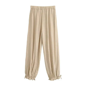 Conjunto Feminino Verão 2026 - Colete Cáqui com Miçangas