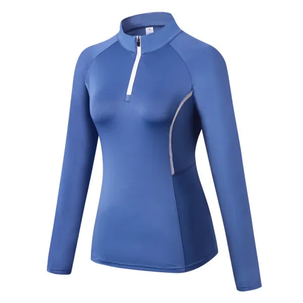 Jaqueta Fitness Feminina Manga Longa Yoga e Corrida