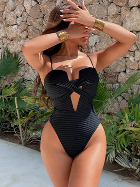 Maiô Amarelo Monokini Cavado Modelador | Musa Brasil