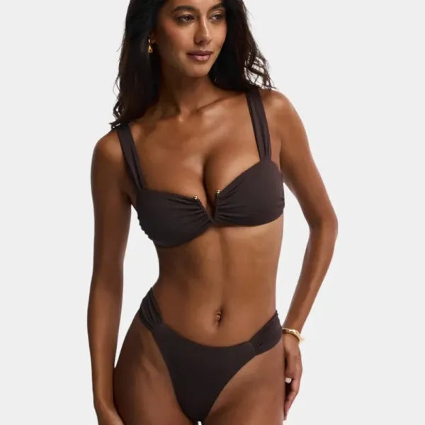 Biquíni Conjunto 2 Peças Moda Praia Feminina Secagem Rápida