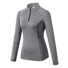 Jaqueta Fitness Feminina Manga Longa Yoga e Corrida