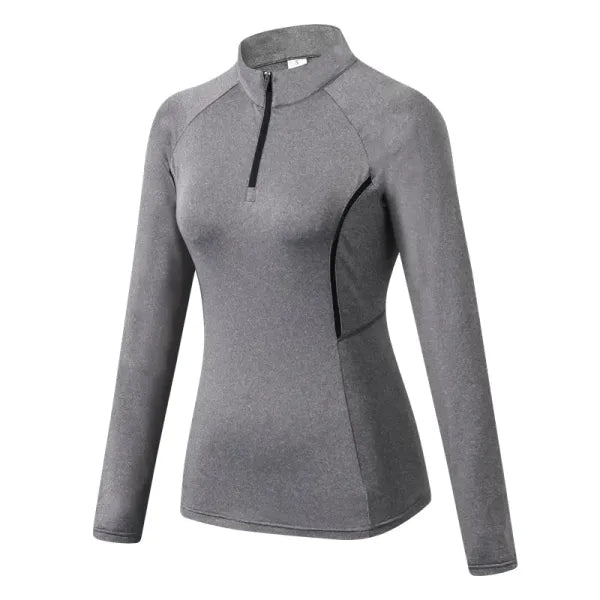 Jaqueta Fitness Feminina Manga Longa Yoga e Corrida