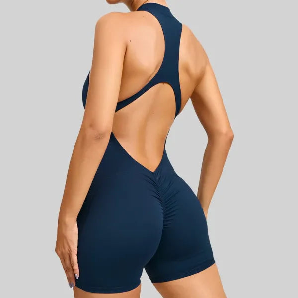 Macacão Esportivo Feminino Curto – Yoga e Treino [v:19vu0rp]