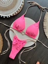 Biquíni Feminino Halter Triângulo Tanga Brasileira [v:11vtam1]