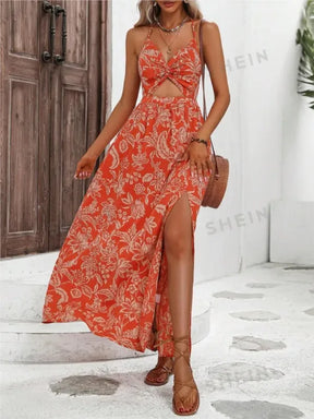 Vestido Feminino Halter Plissado com Renda e Costas Abertas