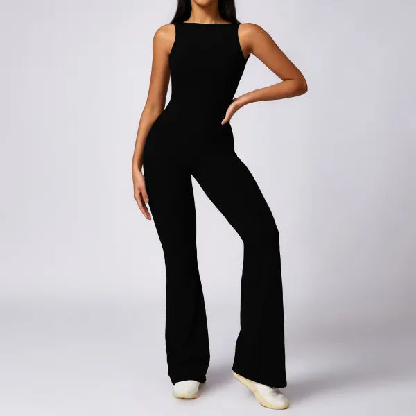 Macacão Fitness Feminino Push Up Yoga Stretch Bodysuit [v:1jiregd]