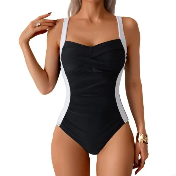 Maiô Feminino Push Up com Franzido — Moda Praia [v:fcwdmi]