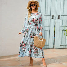 Vestido Longo Chiffon Floral Boho | Musa Brasil [v:158tph7]