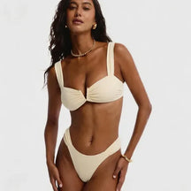 Biquíni Conjunto 2 Peças Moda Praia Feminina Secagem Rápida [v:17fkj64]