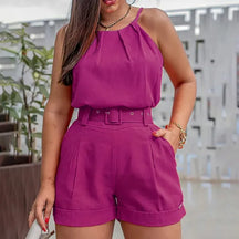 Conjunto Feminino Colete e Calça | Look Casual [v:1y7n0e8]