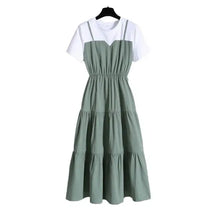 Vestido Falso Duas Peças Feminino | Cintura Marcada [v:1sxnxlm]