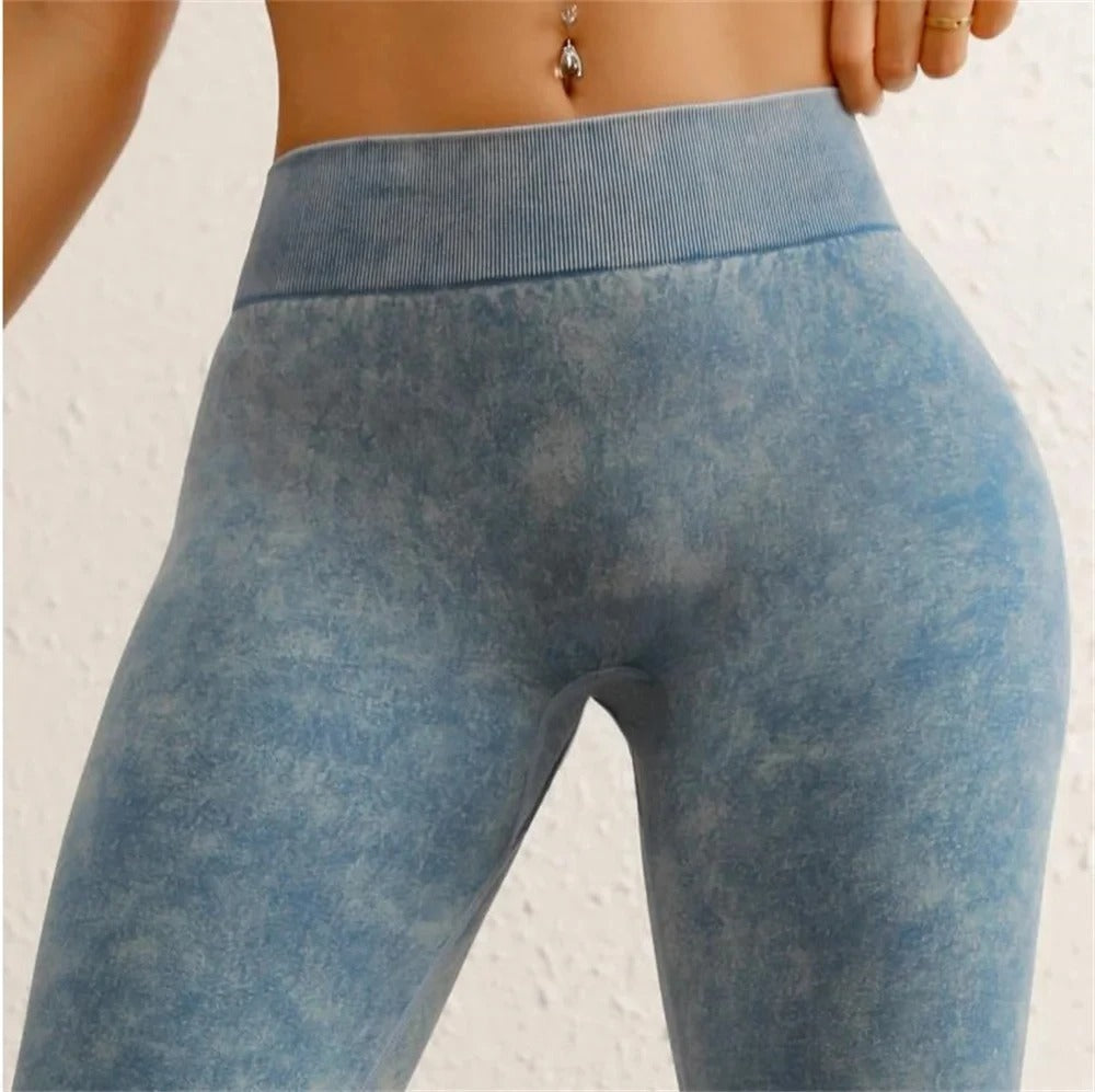 Short Legging Sem Costura com Cintura V