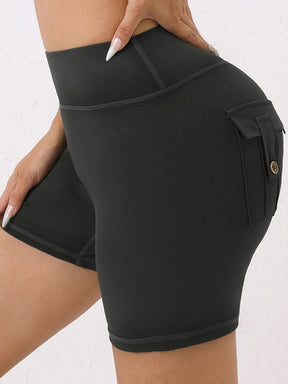 Short Legging Sem Costura - Com Bolso